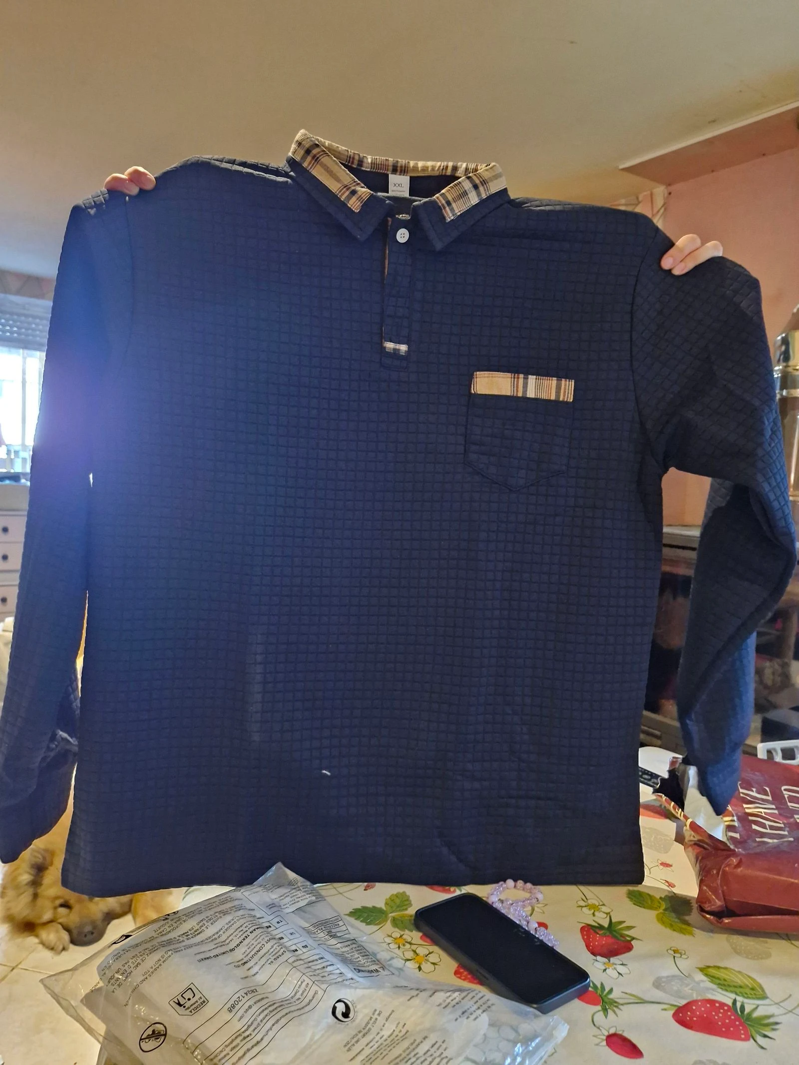 Polo azul novo 2xl – photo 2